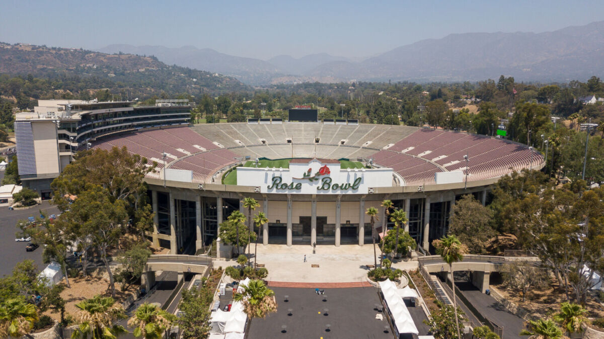 Rose Bowl es un estadio ubicado en Pasadena, California 