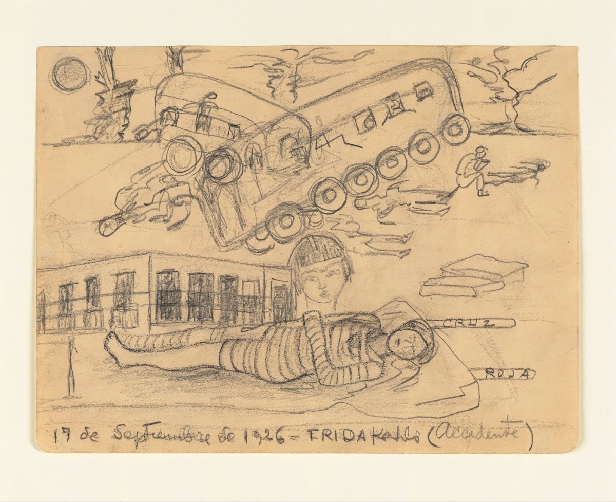 'El accidente', Frida Kahlo