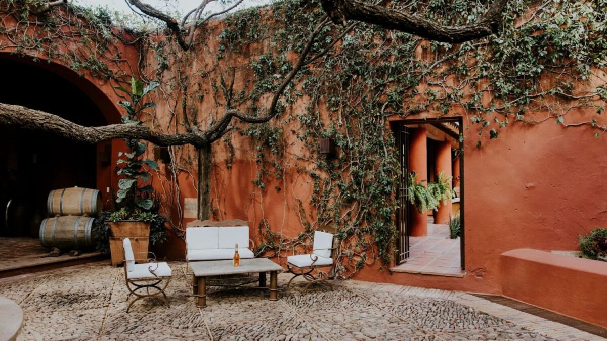 No es la Toscana, es un hotel boutique en medio de un viñedo a menos de cuatro horas en coche desde la CDMX