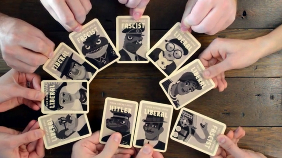 Secret Hitler se puede jugar con hasta diez jugadores
