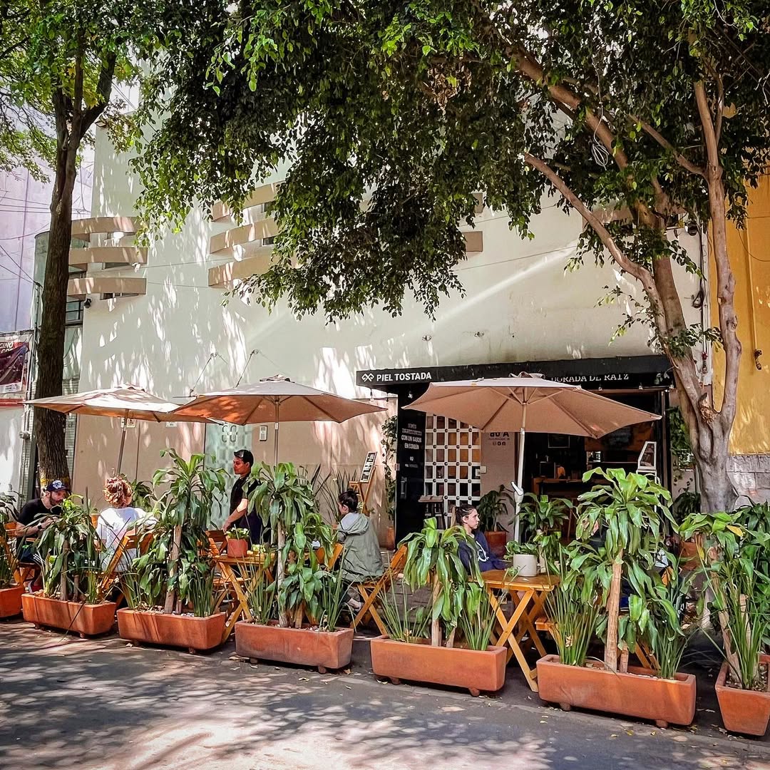 Piel Tostada es un restaurante de cocina mexicana en la Escandón