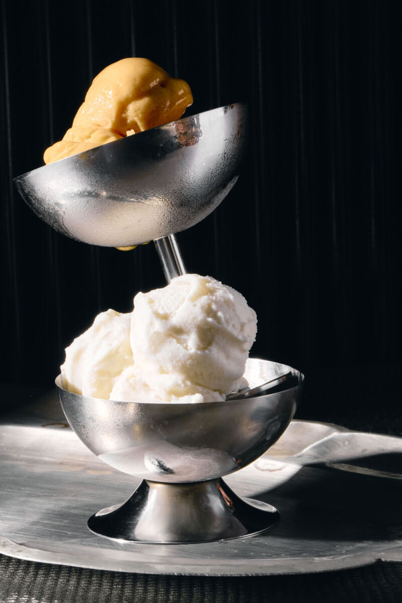 menú estacional de helados y sorbetes colaboración gelu x bomboti