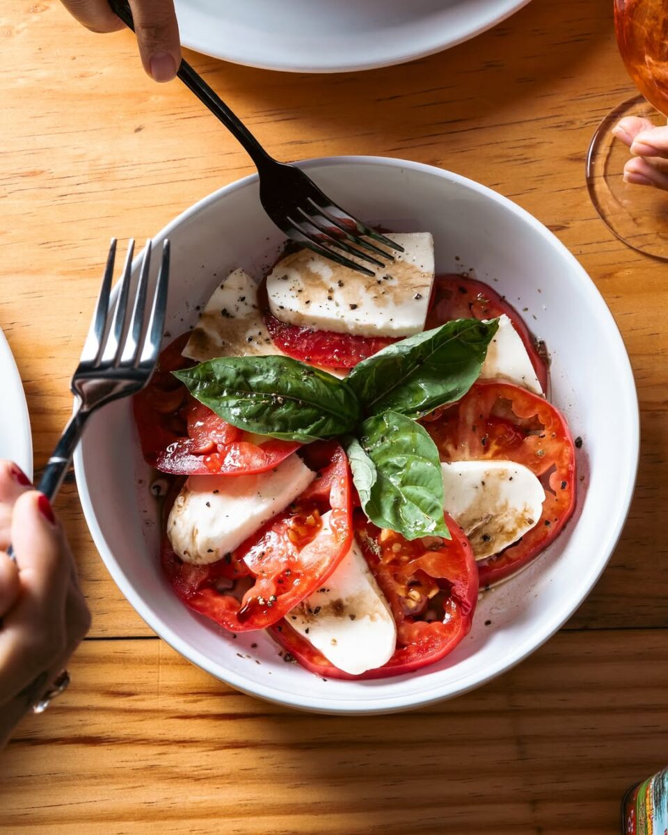 Ensalada Capresse modello