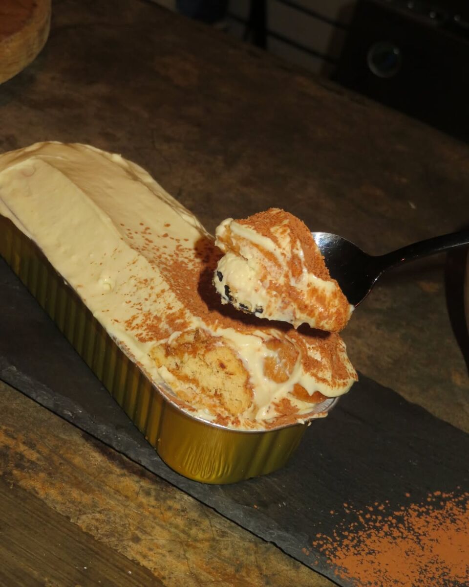 Tiramisú de Pistache