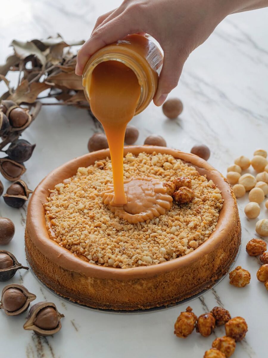 Cheesecake de macadamia la malaria