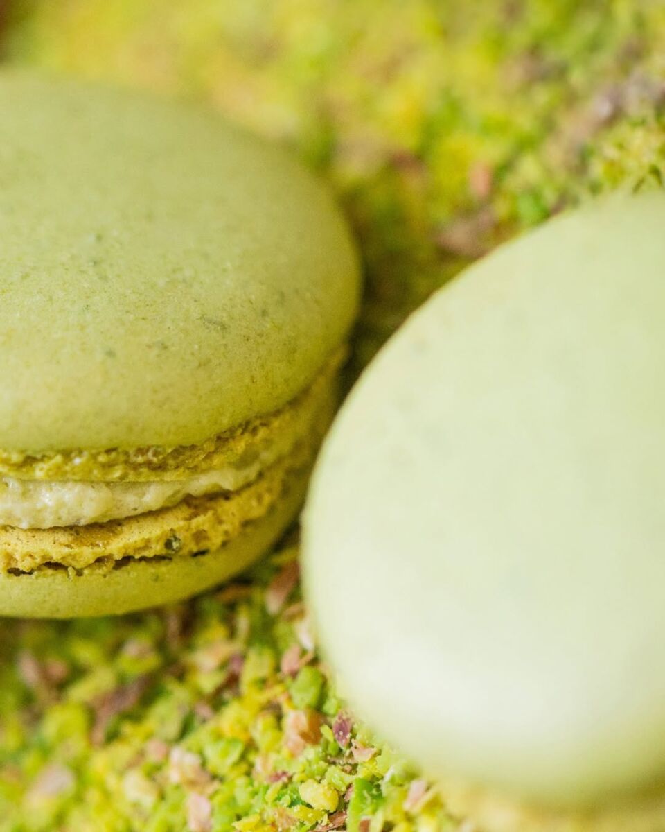 macarons de pistache