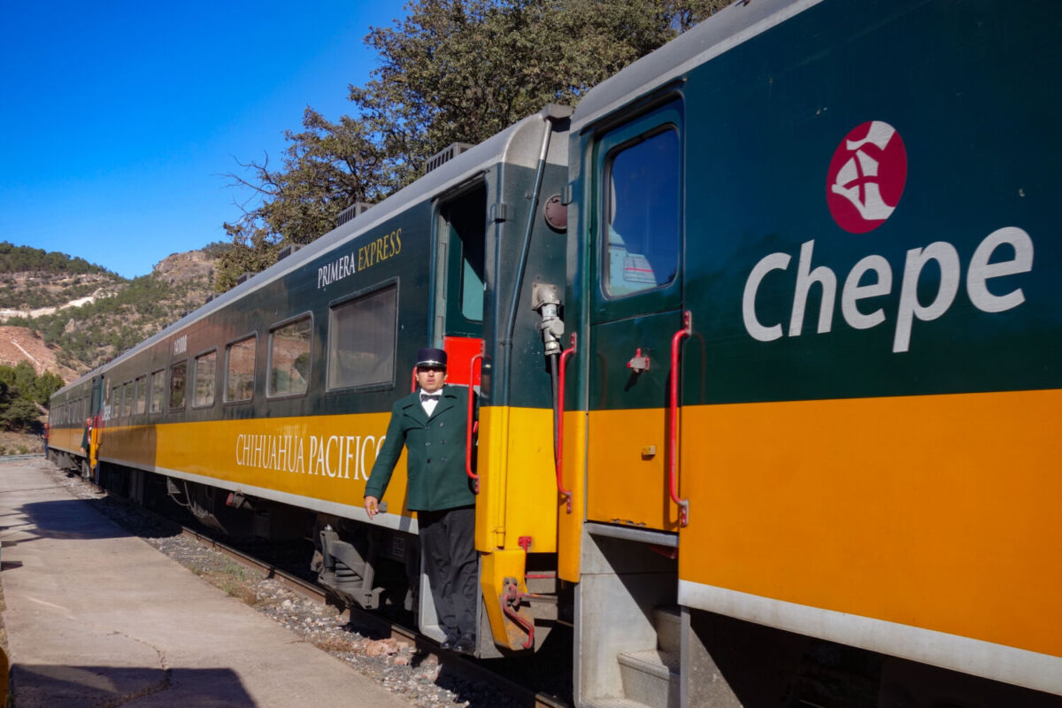 El Chepe Express es un tren turístico de México 