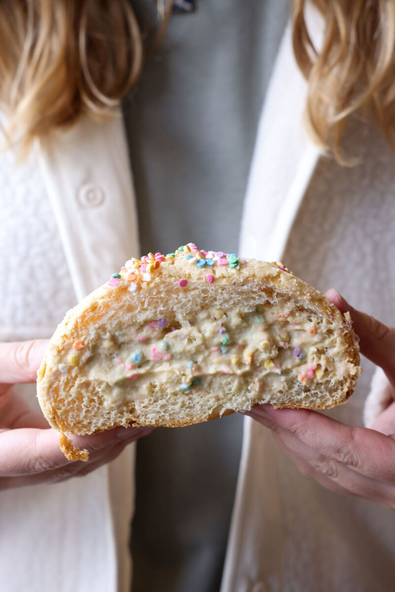 concha birthday cake 