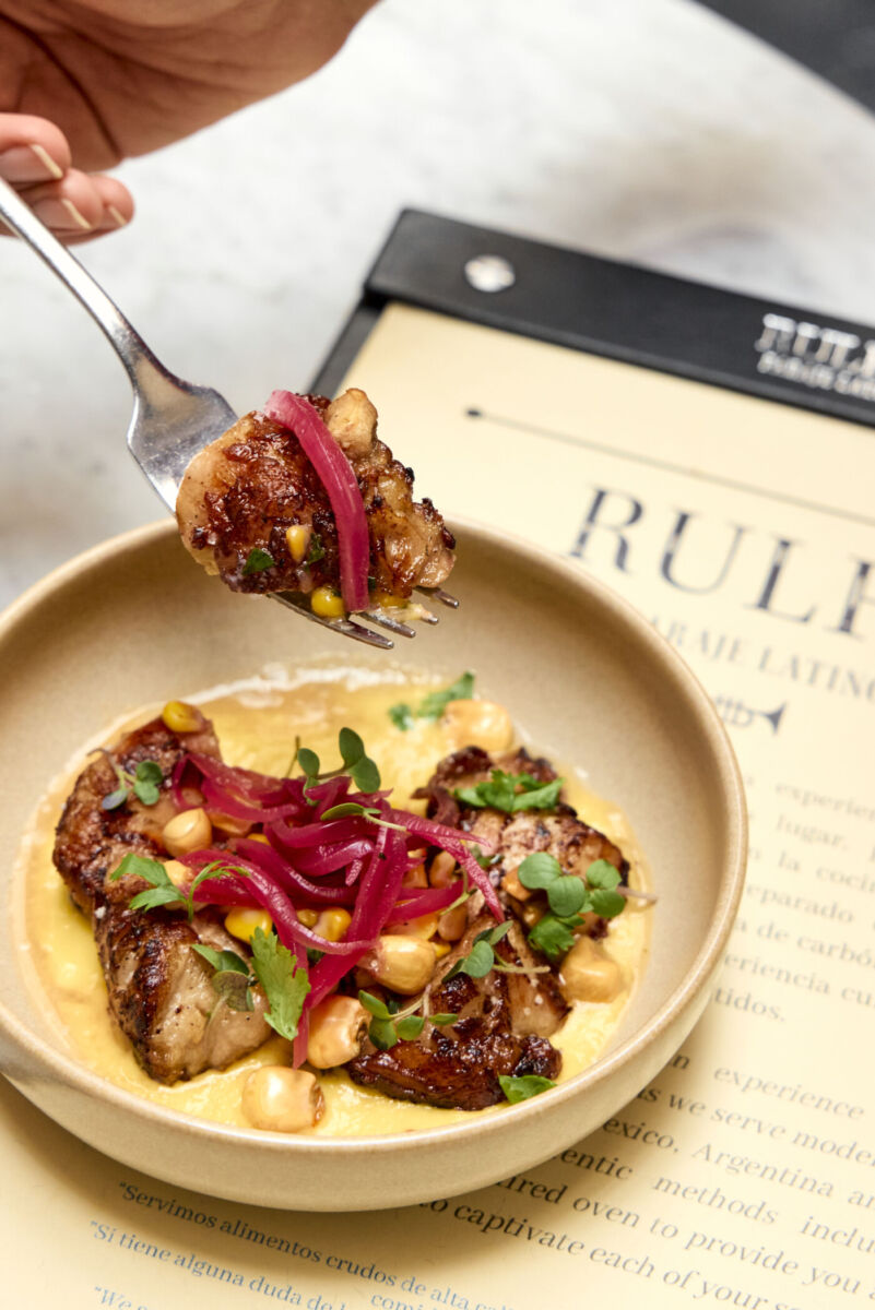 El restaurante Rulfo está liderado por el chef Jorge Cobos 