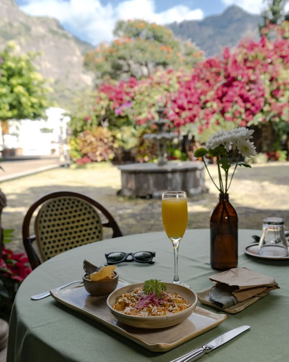 Restaurantes al aire libre en Tepoztlán 