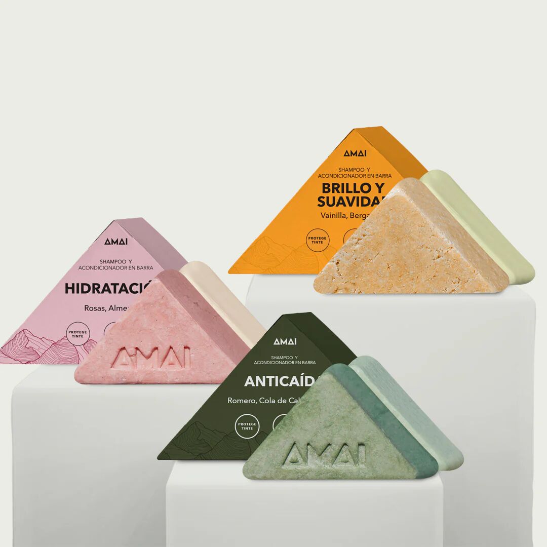 shampoo en barra de AMAI