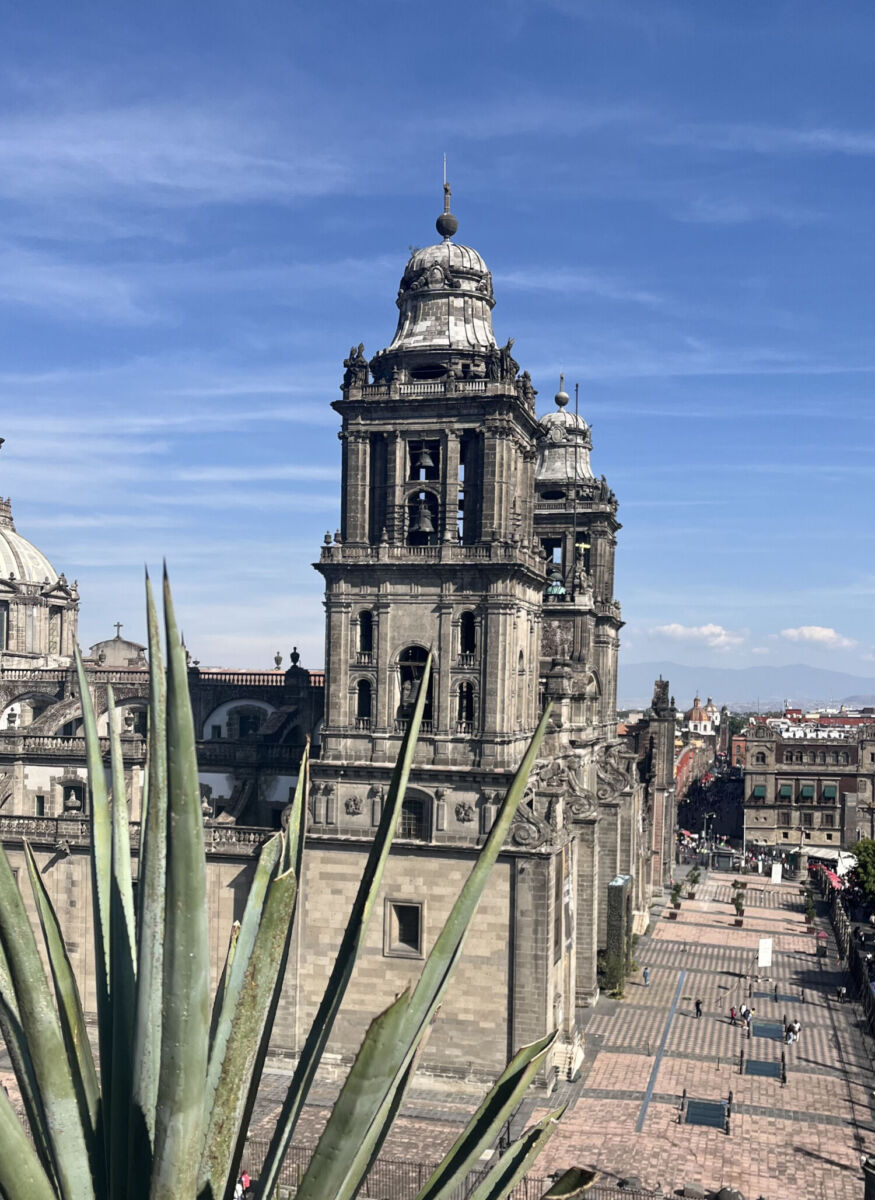 Vistas de la Catedral desde Balcón del Zócalo