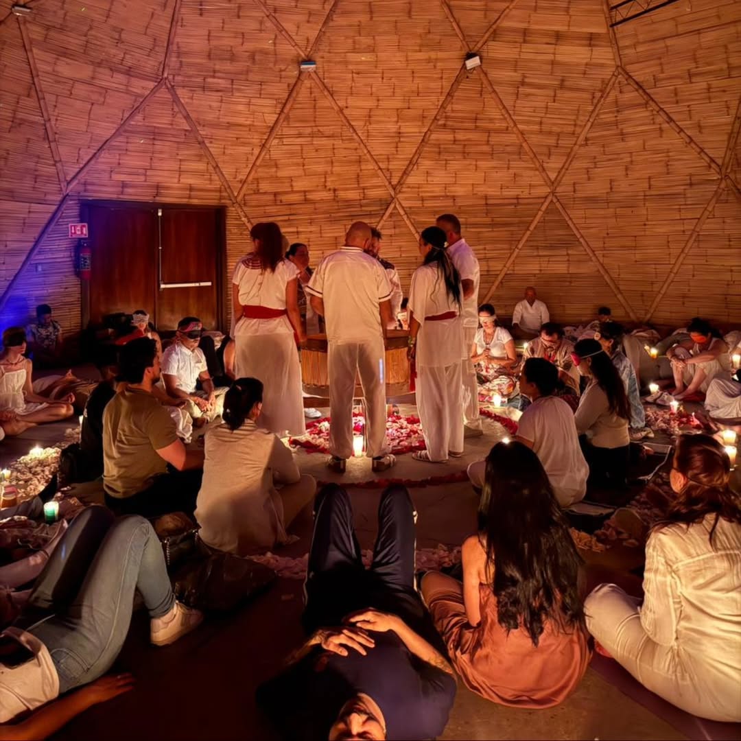 Ceremonias de temazcal en el Huerto Roma Verde
