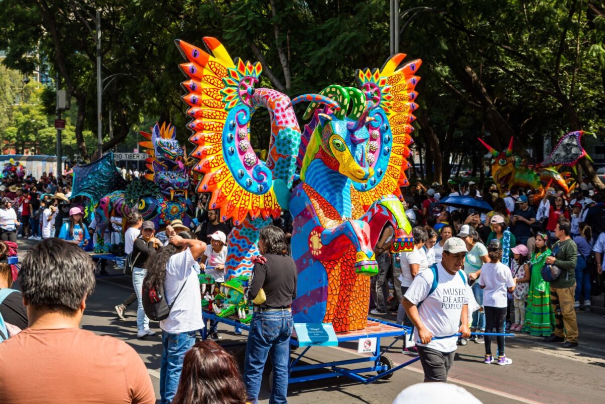 Desfile de Alebrijes Monumentales en la CDMX