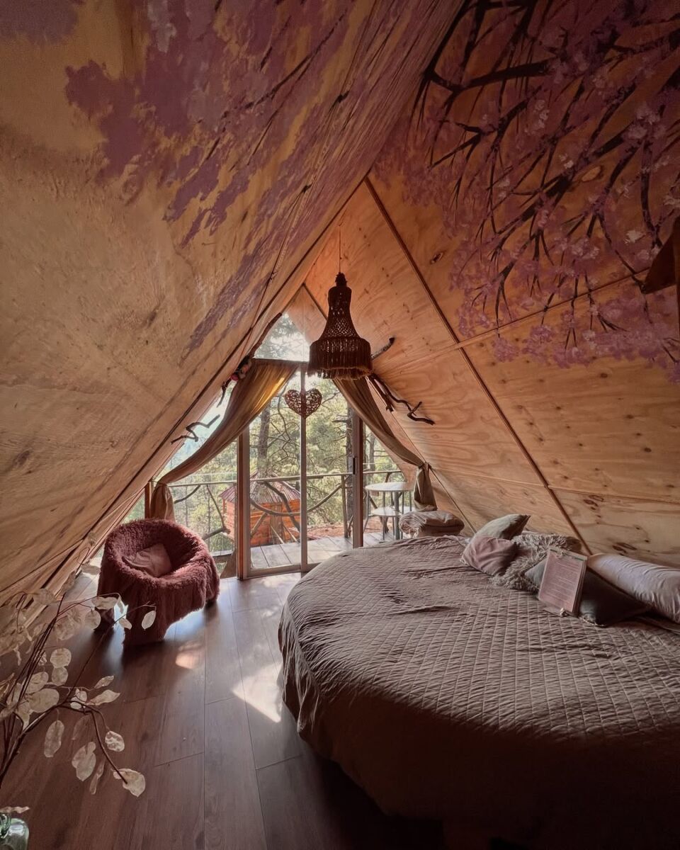 cabañas en puebla en la aldea pachamama