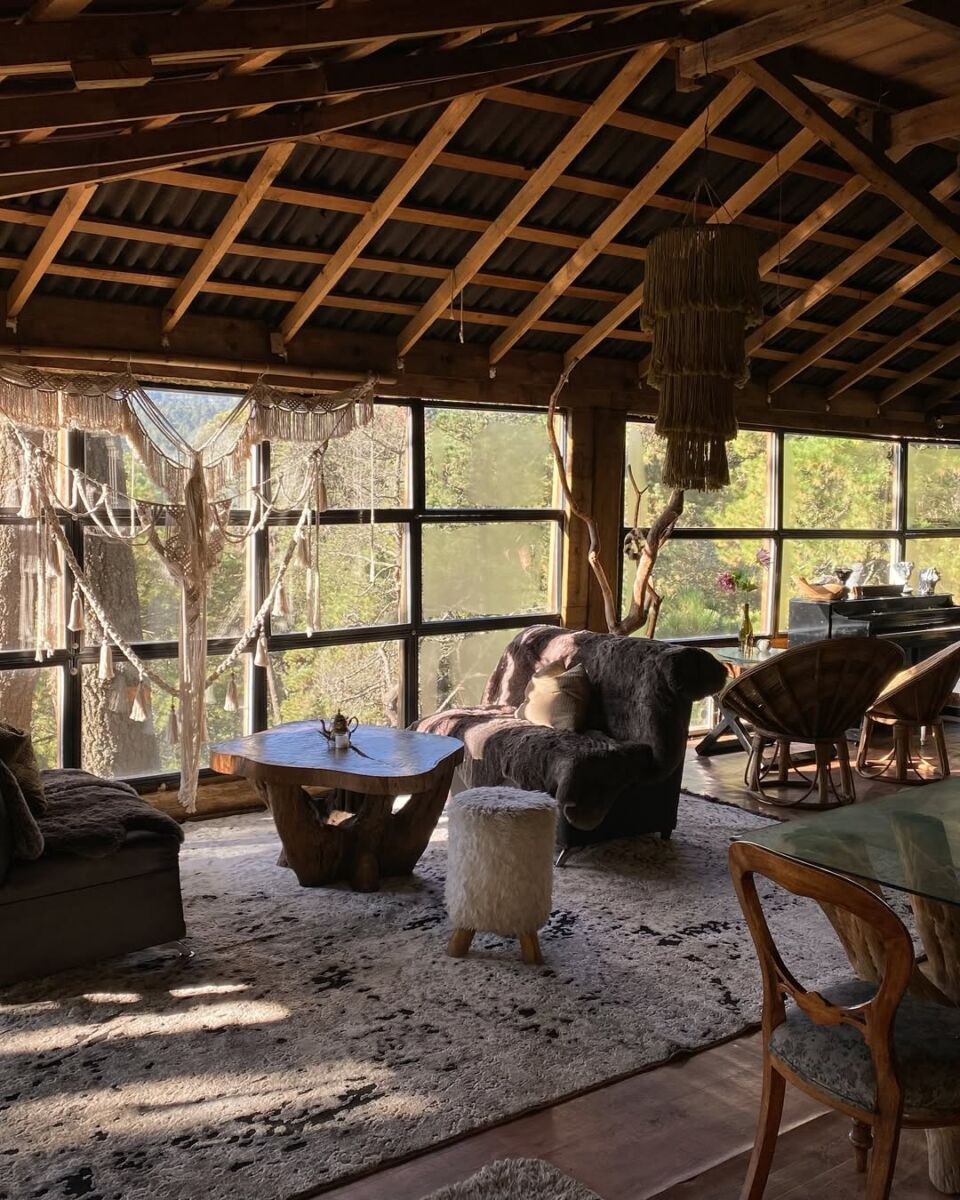 cabañas en puebla en la aldea pachamama