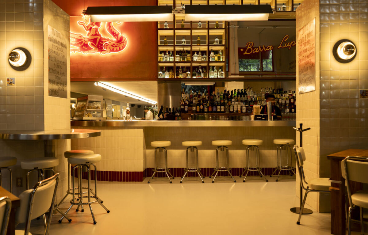 Barra Lupe en la colonia Roma