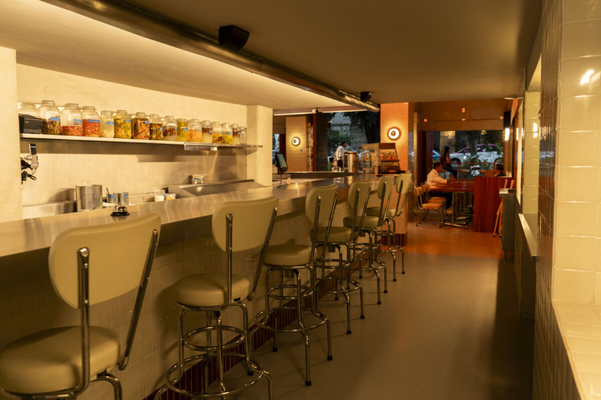 Barra Lupe en la colonia Roma