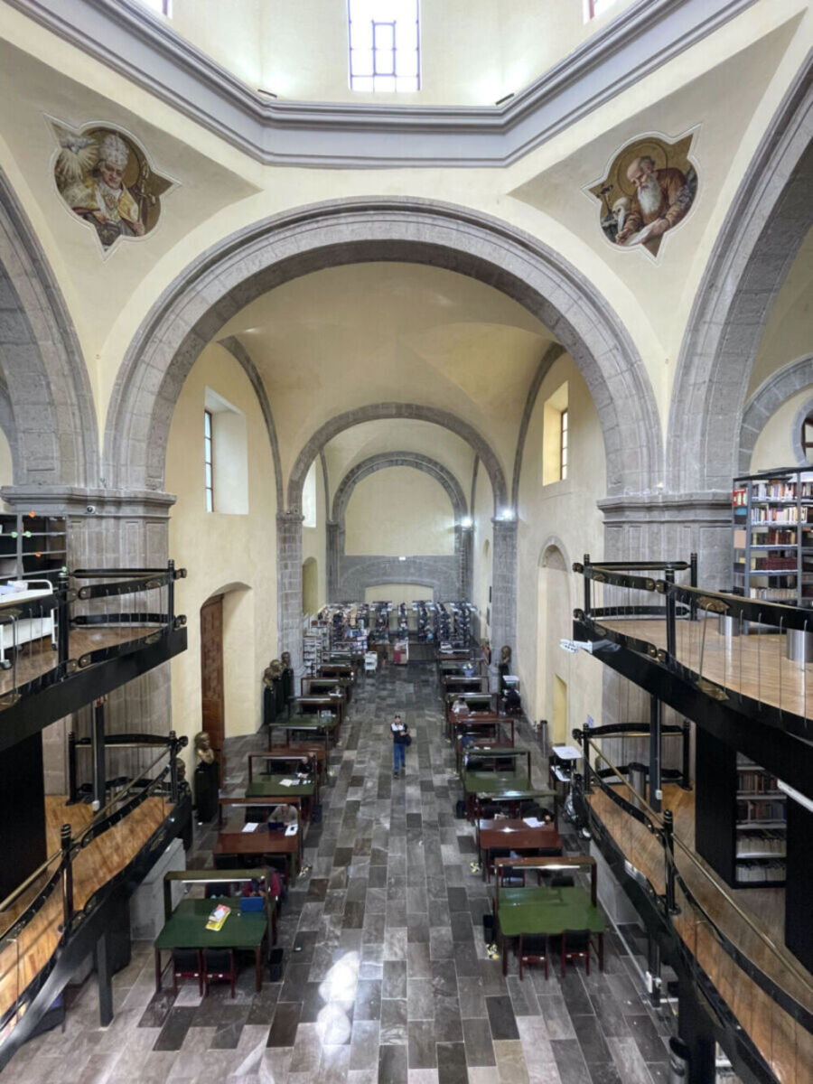 Bibliotecas que antes fueron iglesias en la CDMX