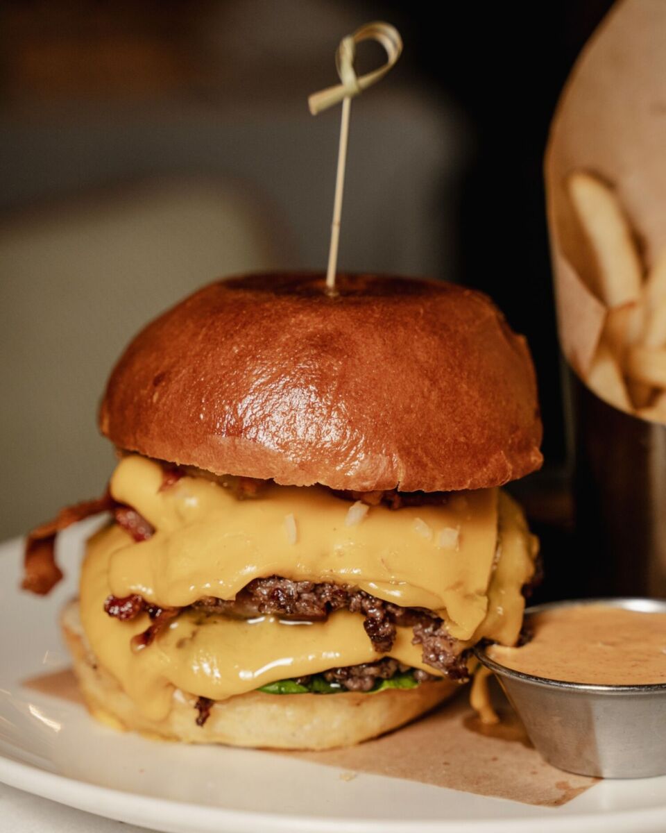 Hamburguesa con queso