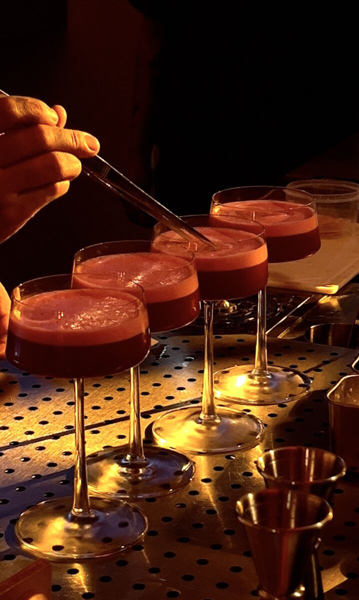 Cocteles de temporada de día de muertos en Kaito del Valle