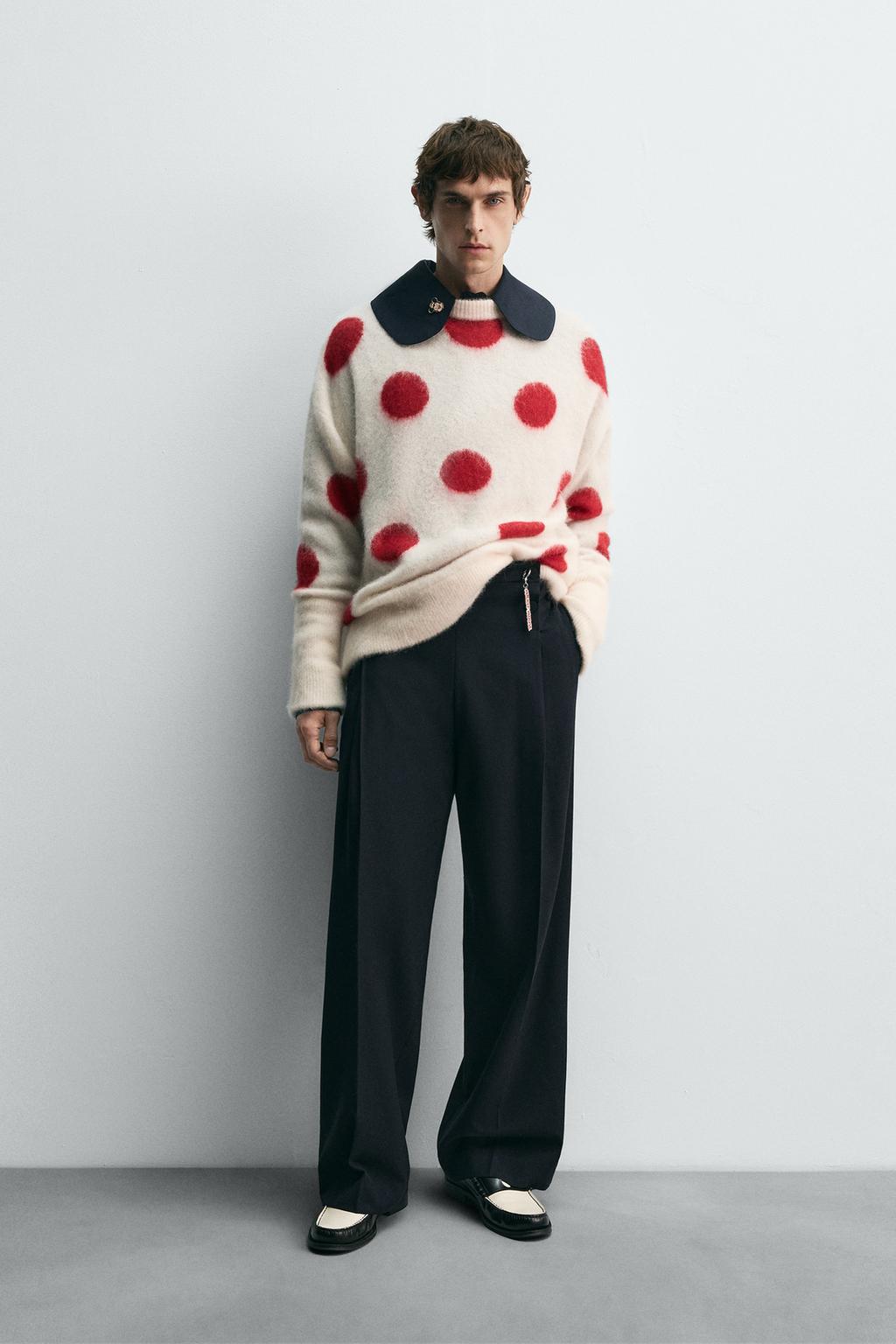 estampado de lunares tendencia otoño 2025