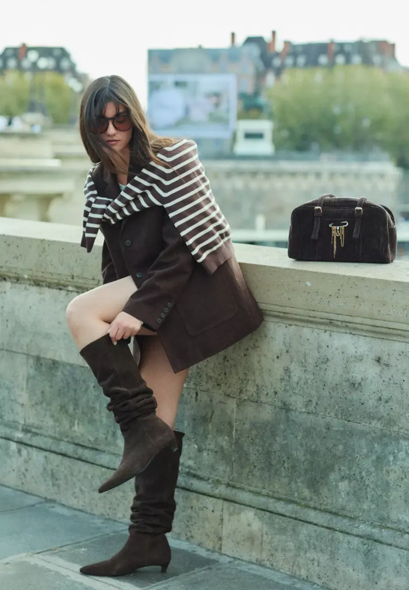 tonos cafés en tendencia otoño 2025