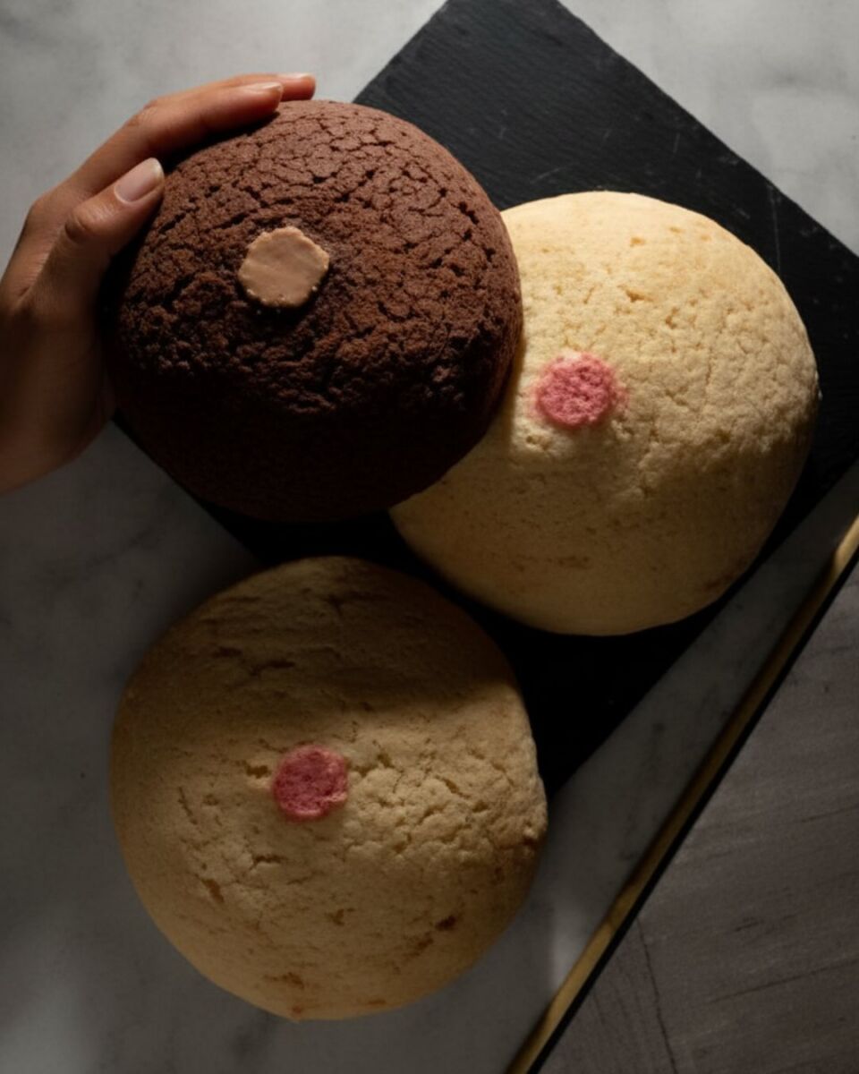 Las 'conchichis' son unas conchas creadas por Panadería Rosetta para apoyar al cáncer de mama