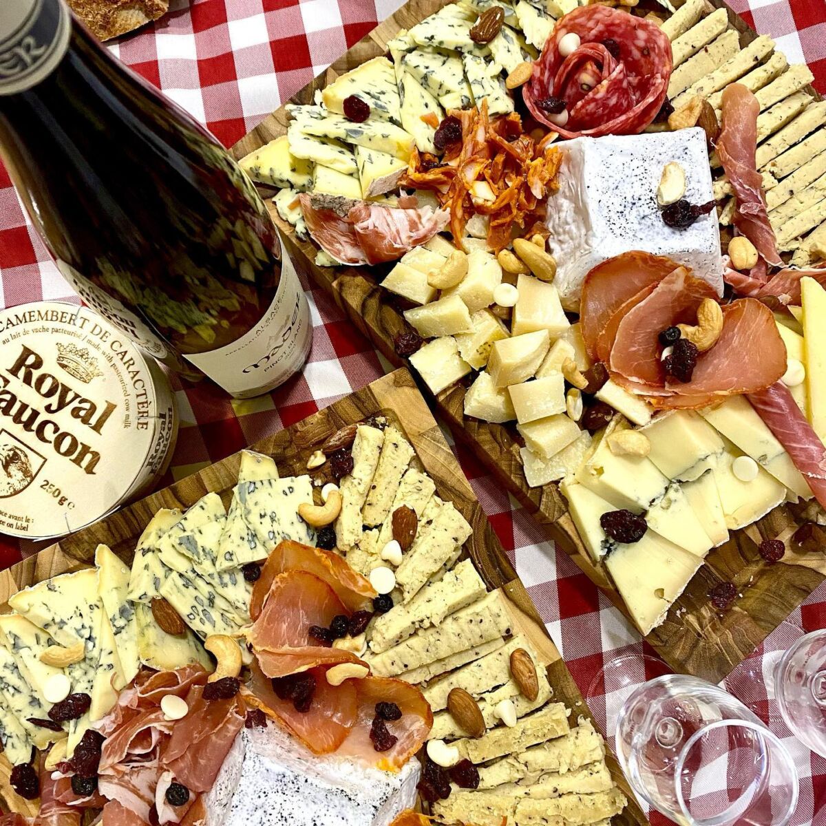 tablas de quesos francese