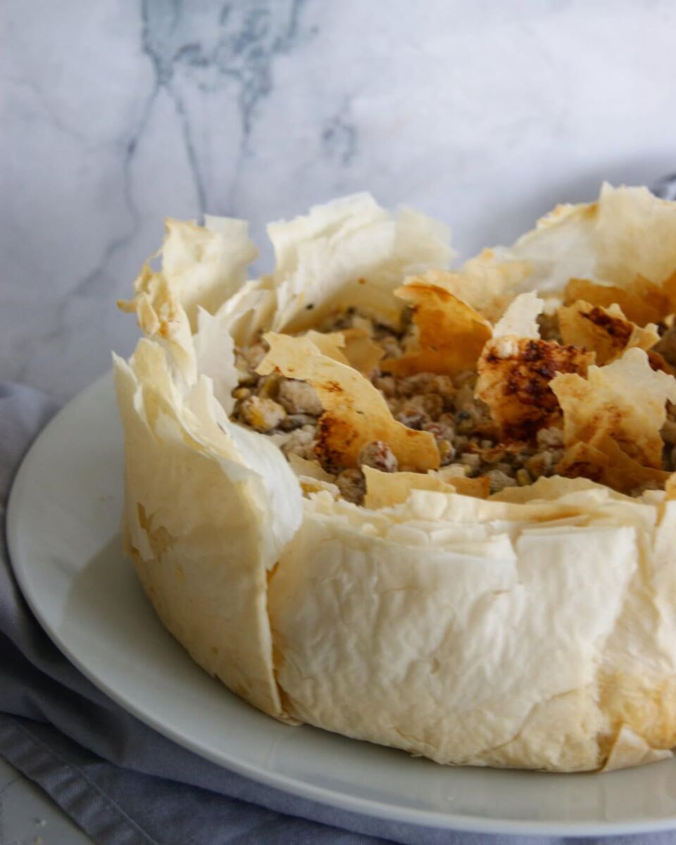 Baklava cheesecake