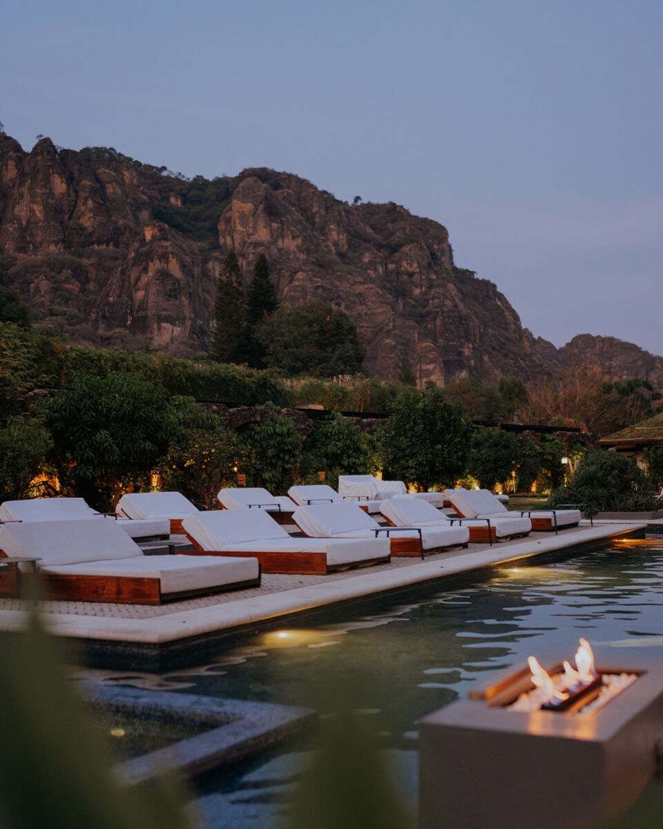 Amomoxtli es un hotel boutique ubicado en Tepoztlán, Morelos 