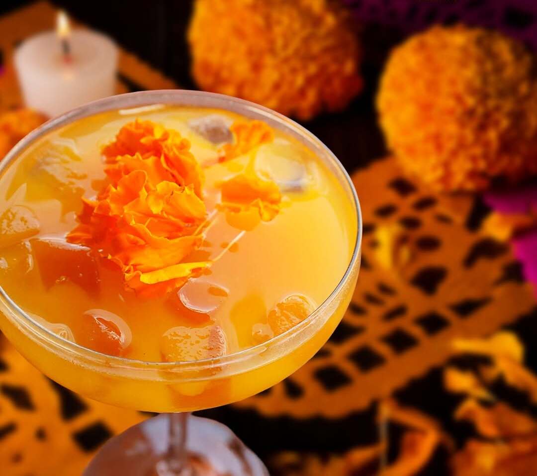 margarita de cempasúchil del gran hotel de la ciudad de méxico