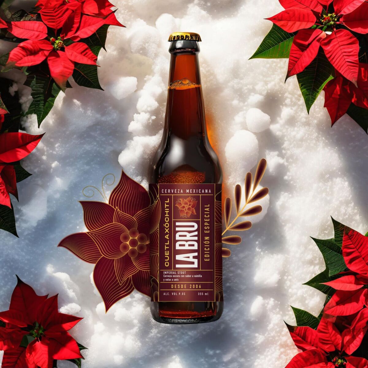 Flore de Noche, cerveza navideña
