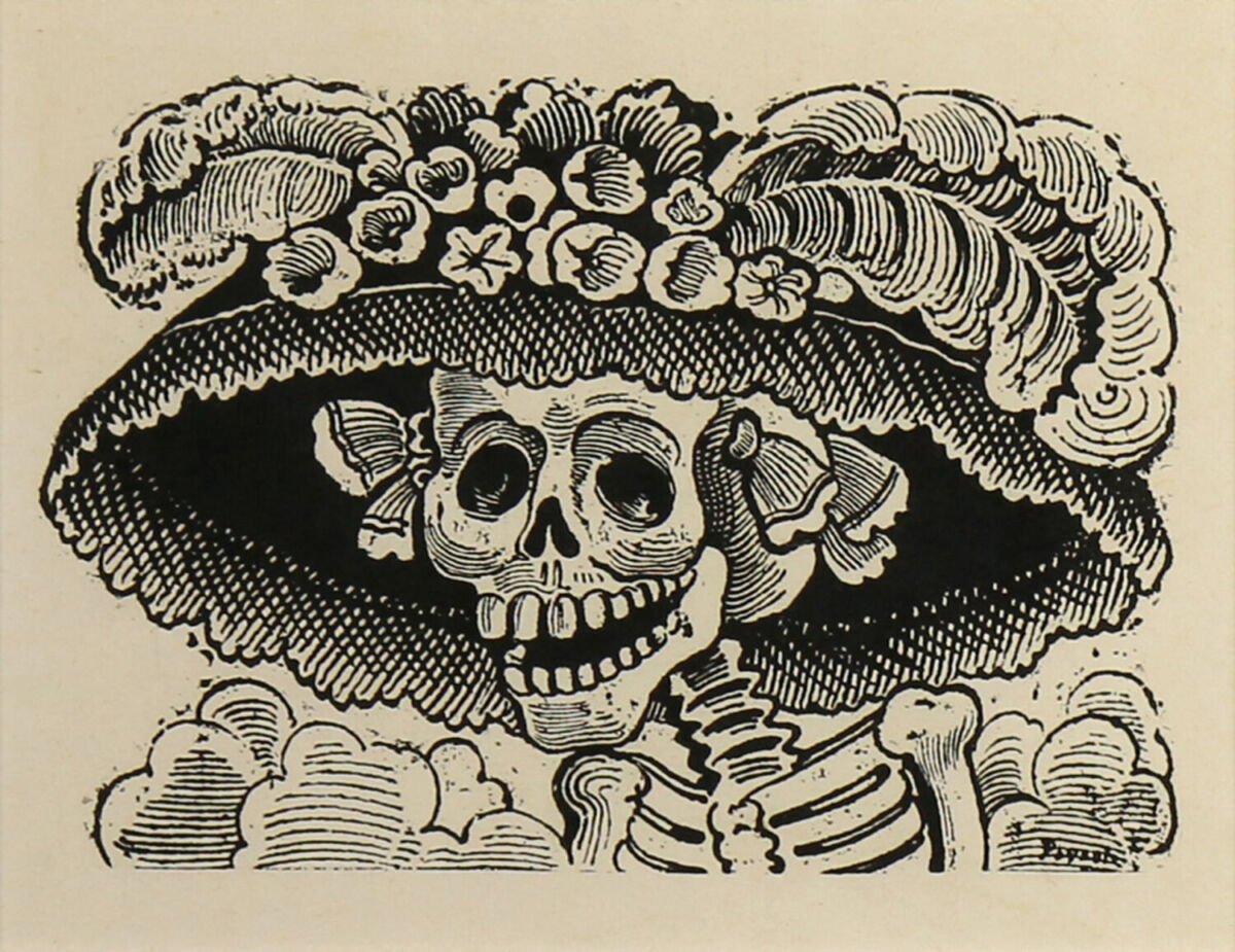  ‘La Calavera Garbancera’ es la obra más representativa de José Guadalupe Posada