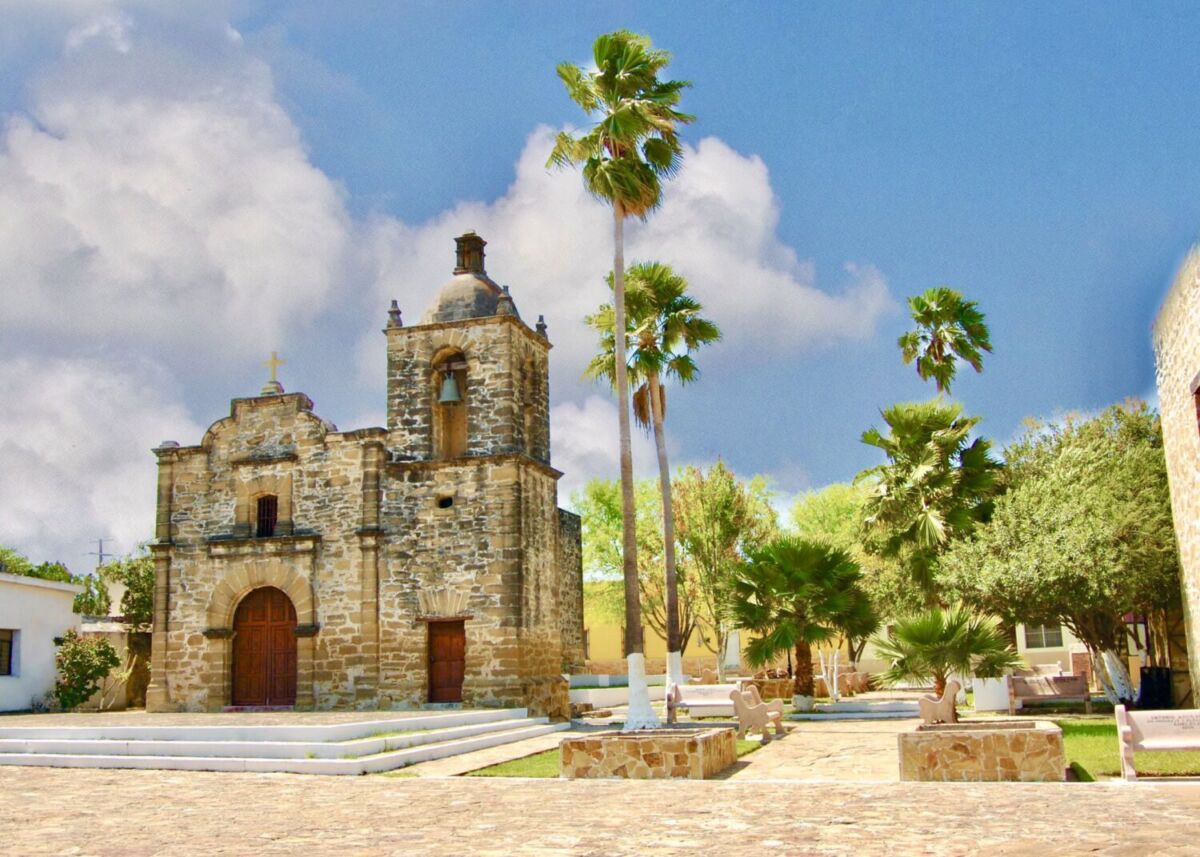 Capilla de San Juan Bautista en Mier, Tamaulipas