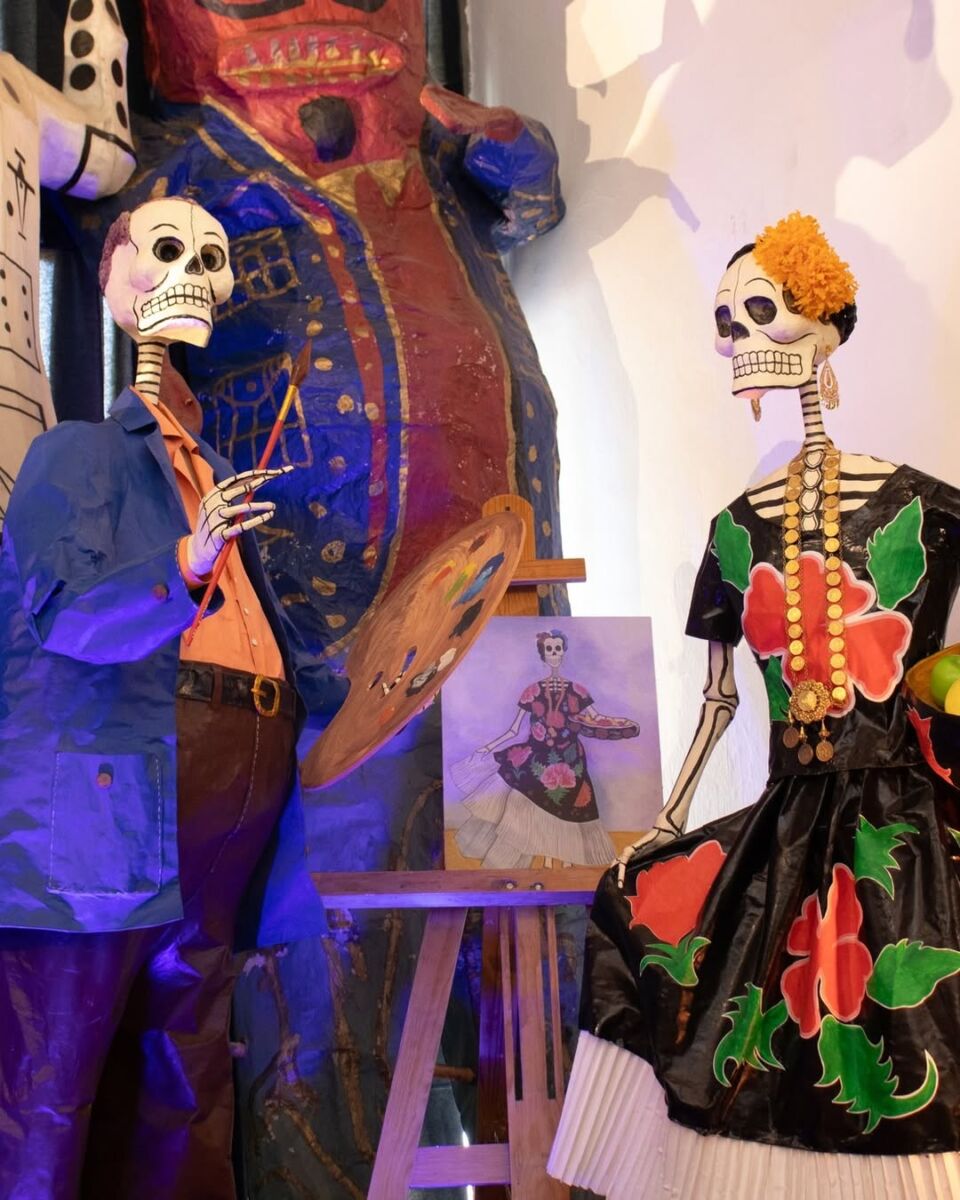 ofrenda frida kahlo y diego rivera
