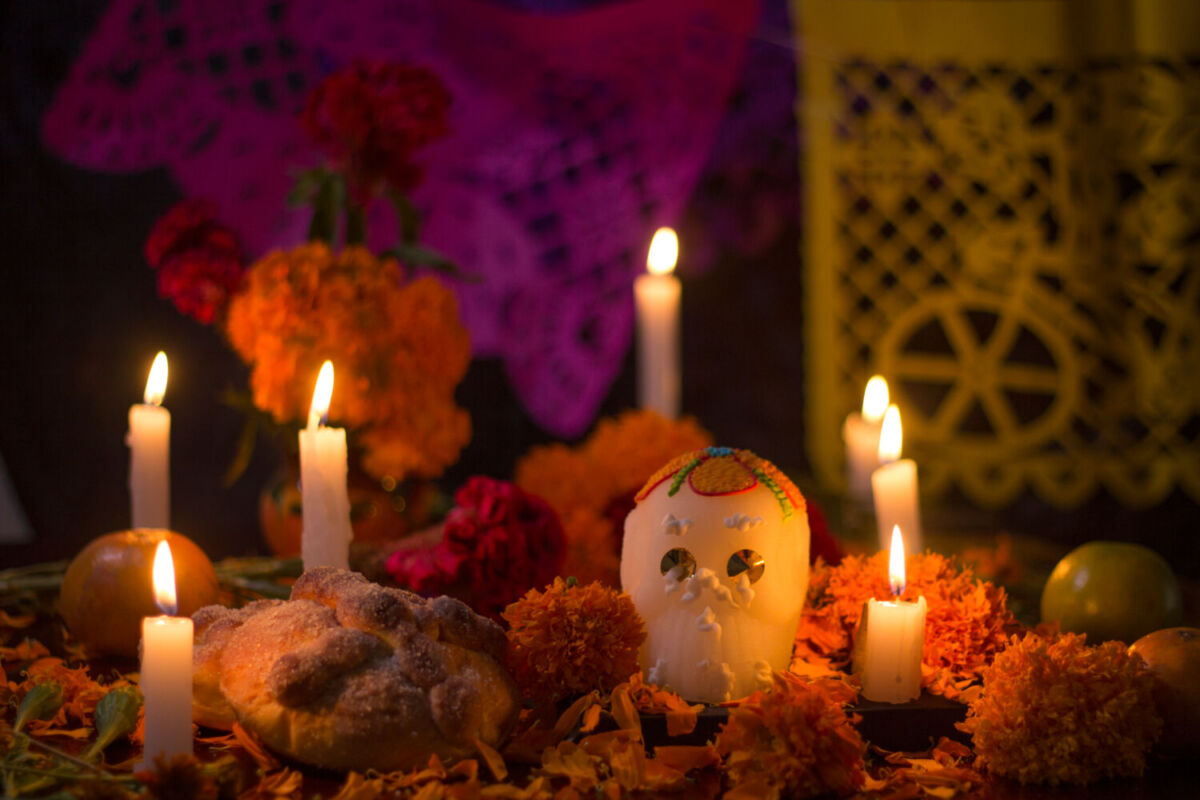 ofrenda de día de muertos