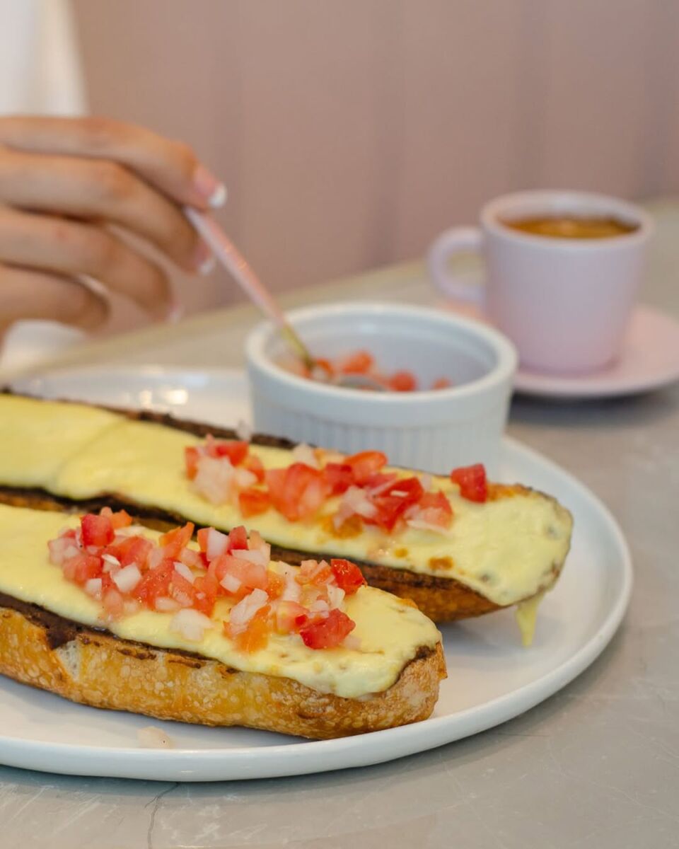 Molletes de masa madre