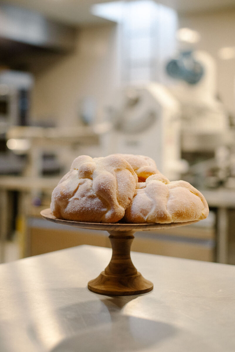 Pan de muerto de Panadería Gala