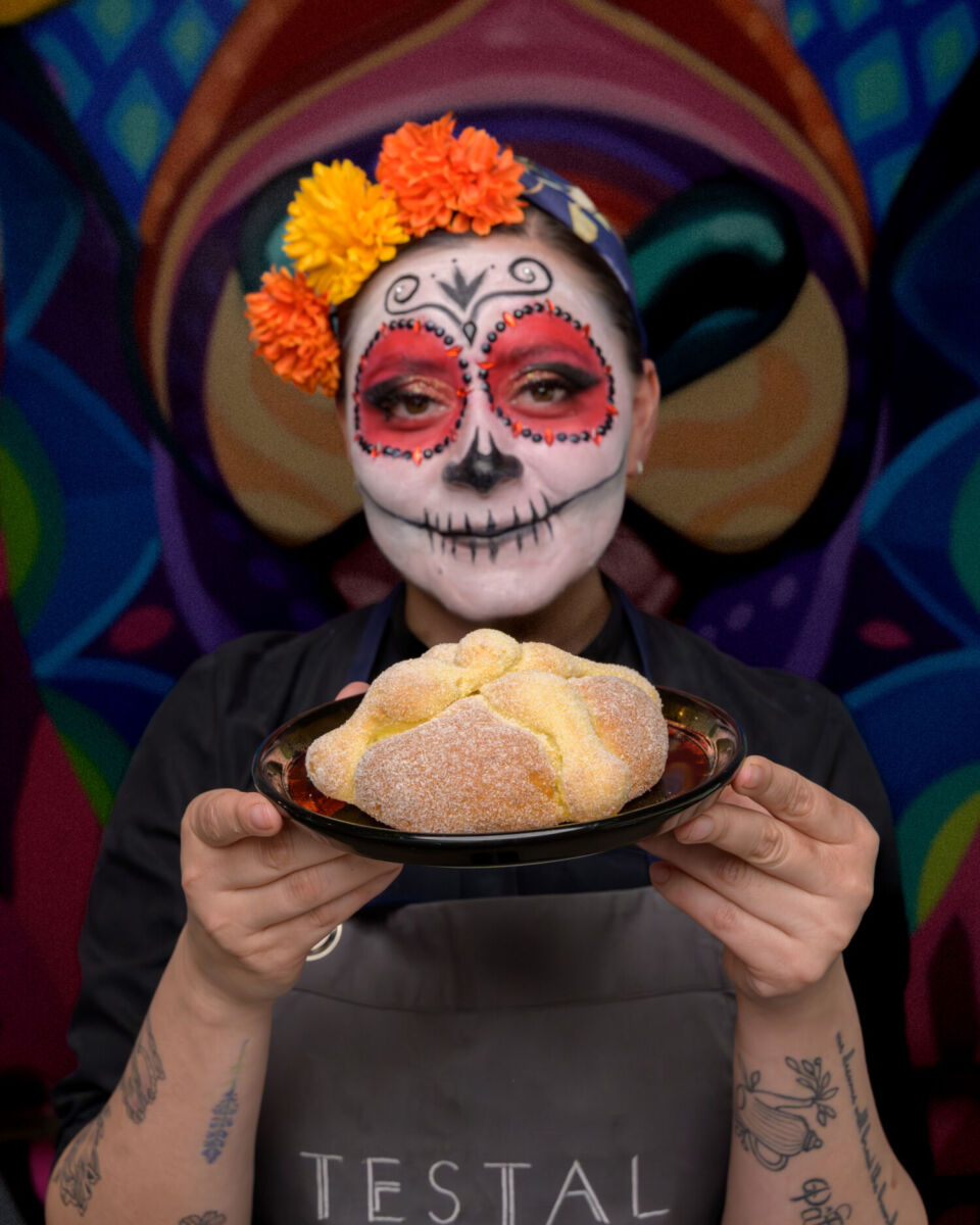 pan de muerto testal