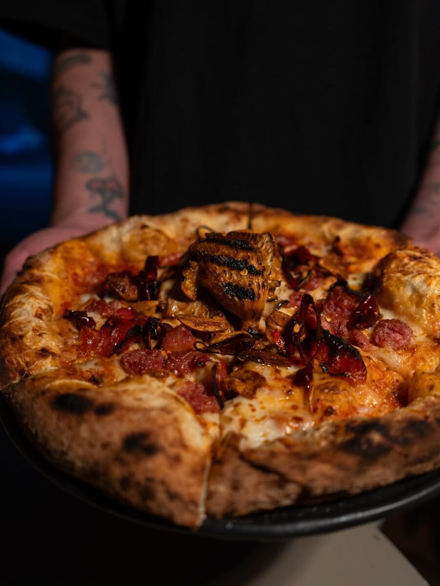 Pizzas de masa madre en Coppola Very Nice