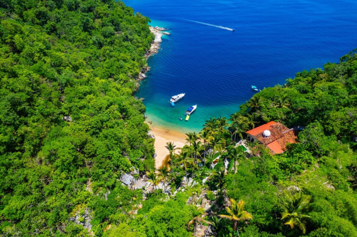 Playa más pequeña de México 