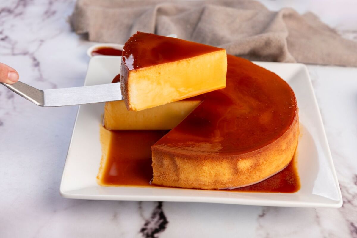 flan de cacahuate