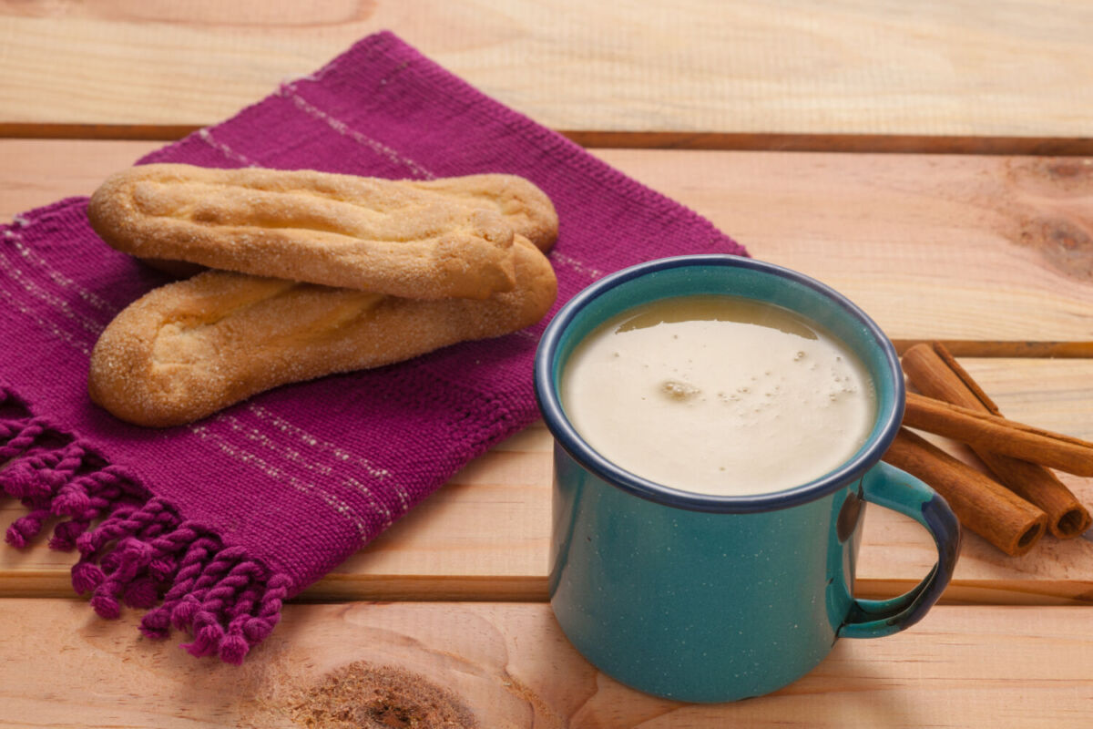 atole de cacahuate