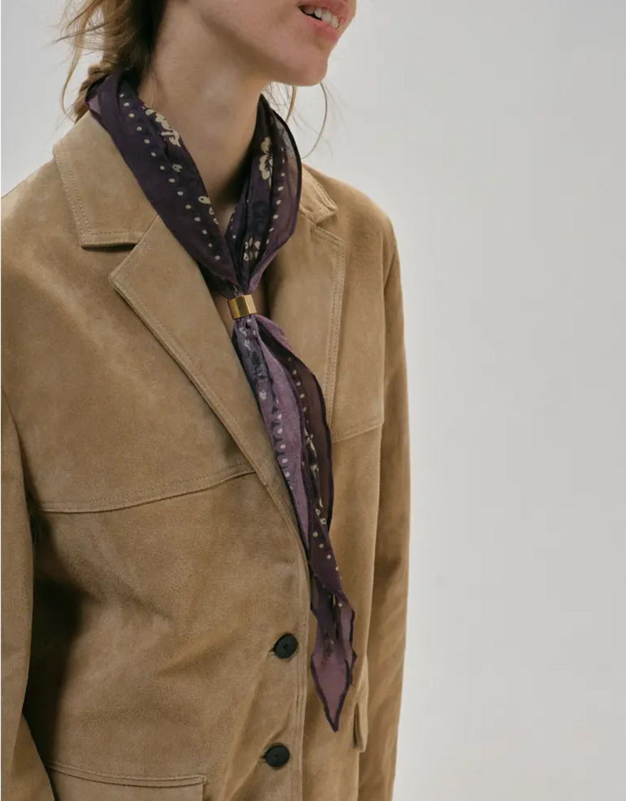tendencia de otoño-invierno pañuelos y mascadas
