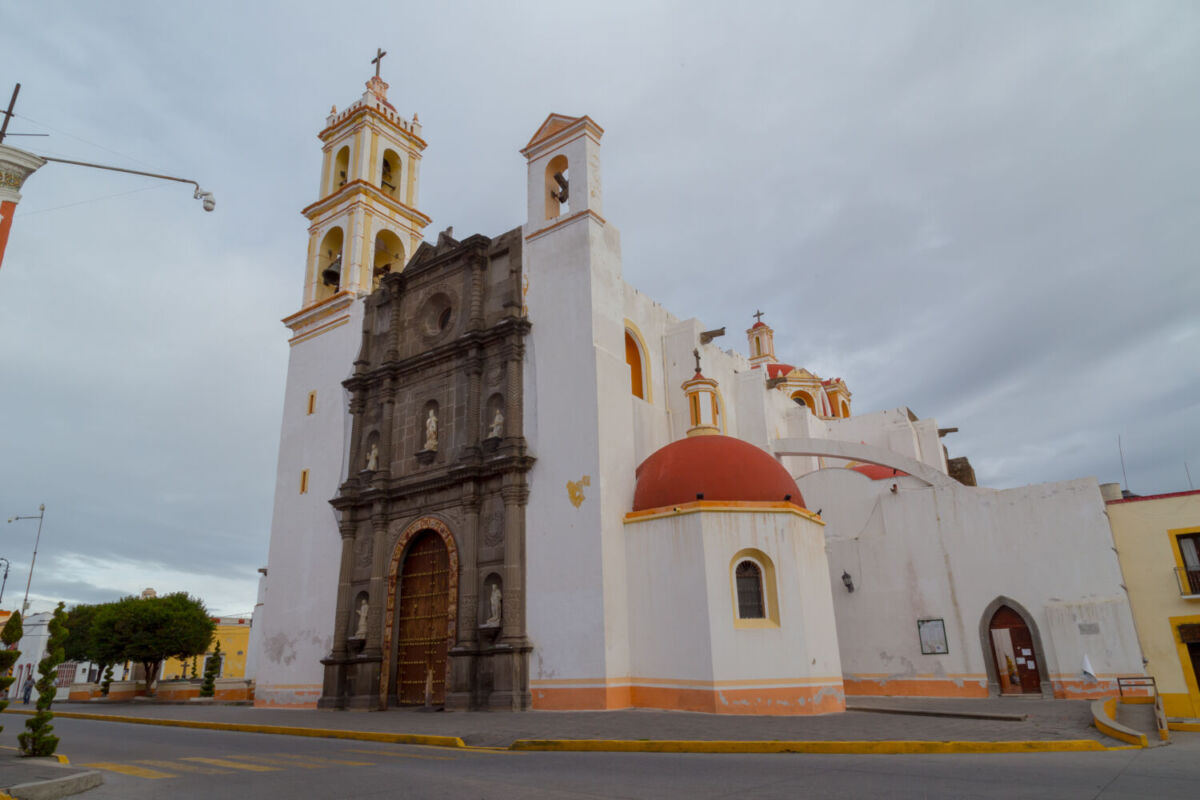 Huamantla es el Pueblo Mágico de Tlaxcala, famoso por sus tapetes bordados 