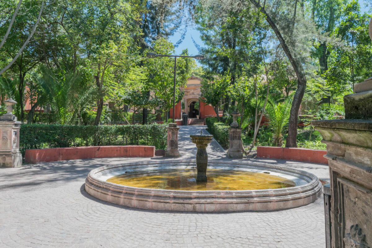 El Parque Juárez es el parque público de San Miguel de Allende