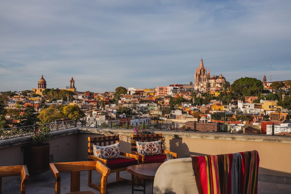 Luna Rooftop es la terraza del hotel Rosewood San Miguel de Allende 