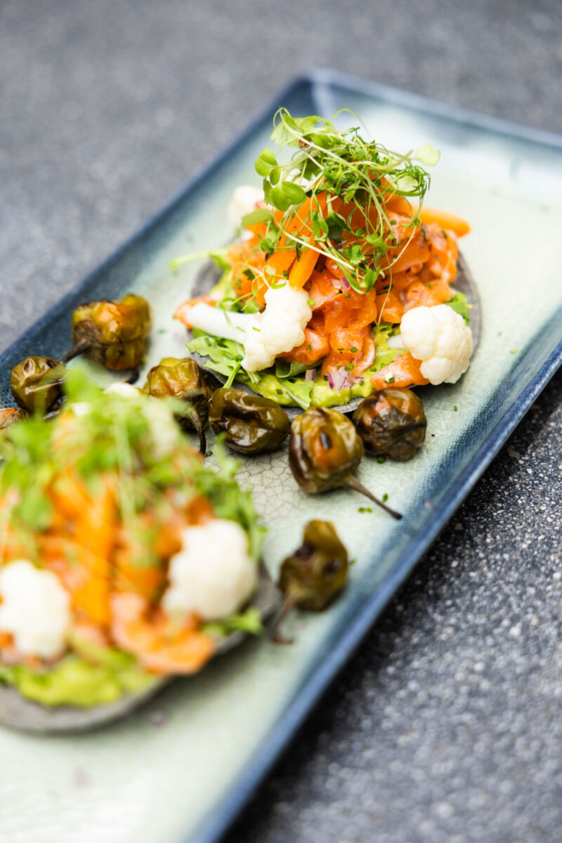 En NOIA los platillos son una fusión de la cocina mexicana con la mediterránea 