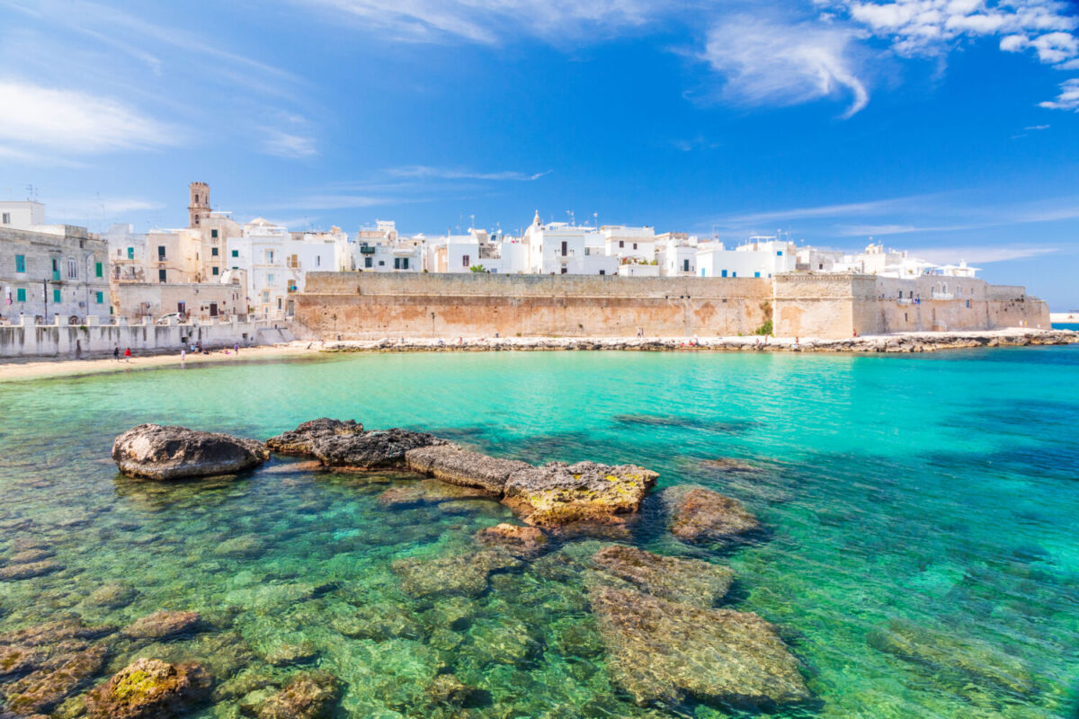 Puglia es una región ubicada al sur de Italia 